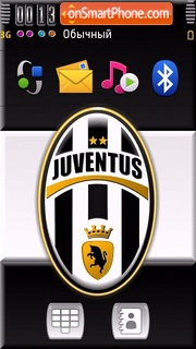 Скриншот темы Juventus 09