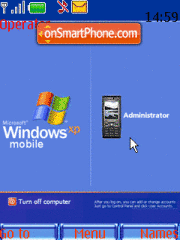 Capture d'écran Administrador Windows thème