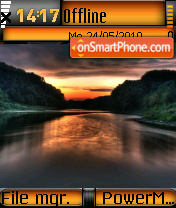 Sunset 07 theme screenshot