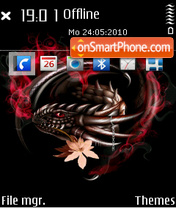 Dragon heart theme screenshot