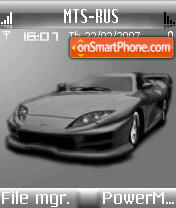 Car from Debtor tema screenshot