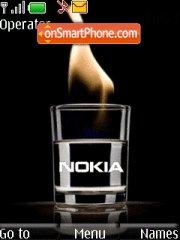 Vaso Nokia es el tema de pantalla