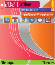 Super colors theme screenshot
