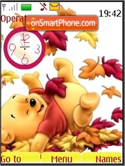 Baby pooh es el tema de pantalla