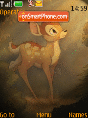 Bambi theme screenshot