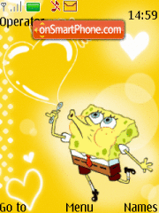 Spongebob Icons tema screenshot