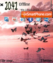 Pink view theme screenshot