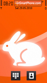 Rabbit 04 tema screenshot