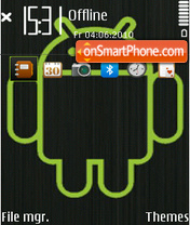 Android Robot FP1 KS tema screenshot
