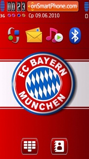 Bayern fc theme screenshot