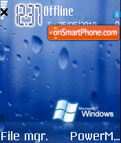 Windows Xp Blue es el tema de pantalla
