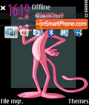 Pink Partner tema screenshot