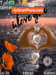 Animated I Love You Theme-Screenshot