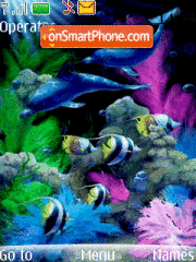 Capture d'écran Fishes thème