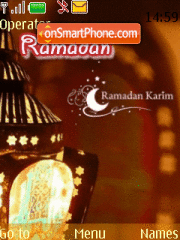 Скриншот темы Animated ramadan