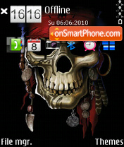 Pirate 01 theme screenshot