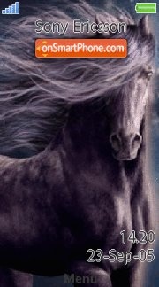 Fantasy Horse theme screenshot