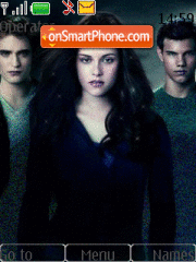 Twilight Saga Eclipse tema screenshot