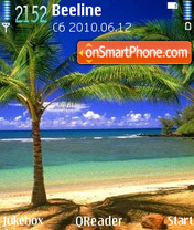 Tropics tema screenshot