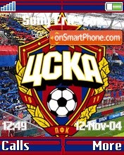 PFC CSKA Moscow theme screenshot