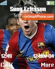 Messi Lionel theme screenshot