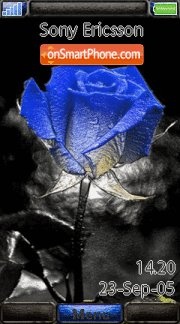 Blue Rose 03 es el tema de pantalla