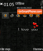 Love 02 tema screenshot