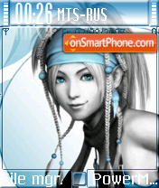 Rikku Blue theme screenshot