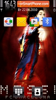 Messi 02 tema screenshot