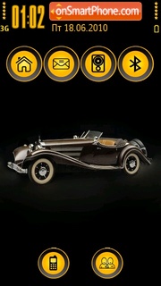 Скриншот темы Classic Car