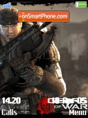 Capture d'écran Gears of war thème