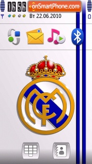 Capture d'écran Real Madrid 2024 thème