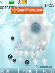 Pearls by djgurza tema screenshot