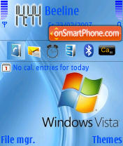 WVISTA theme screenshot