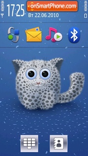 Snow Leopard 01 theme screenshot