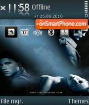 Twilight Newmoon tema screenshot
