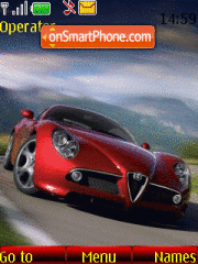 Скриншот темы Alfa Romeo