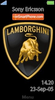 Lamborghini 31 theme screenshot
