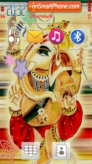 Shree Ganesh 01 tema screenshot