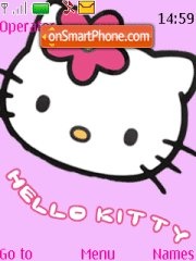 Hello Kitty es el tema de pantalla