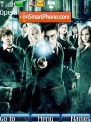 Capture d'écran Harry Potter Icons thème