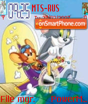 Tom And Jerry tema screenshot