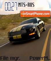 Скриншот темы Mustang Gth2005