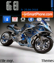 Nice Bike 02 tema screenshot