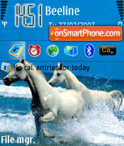 Horse theme screenshot