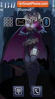 Capture d'écran Batgirl thème