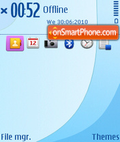 Symbian^3 Sky theme screenshot