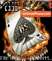 Poker Ace theme screenshot
