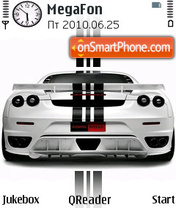 Ferrari-F430 es el tema de pantalla