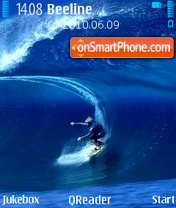 Capture d'écran Surfing thème